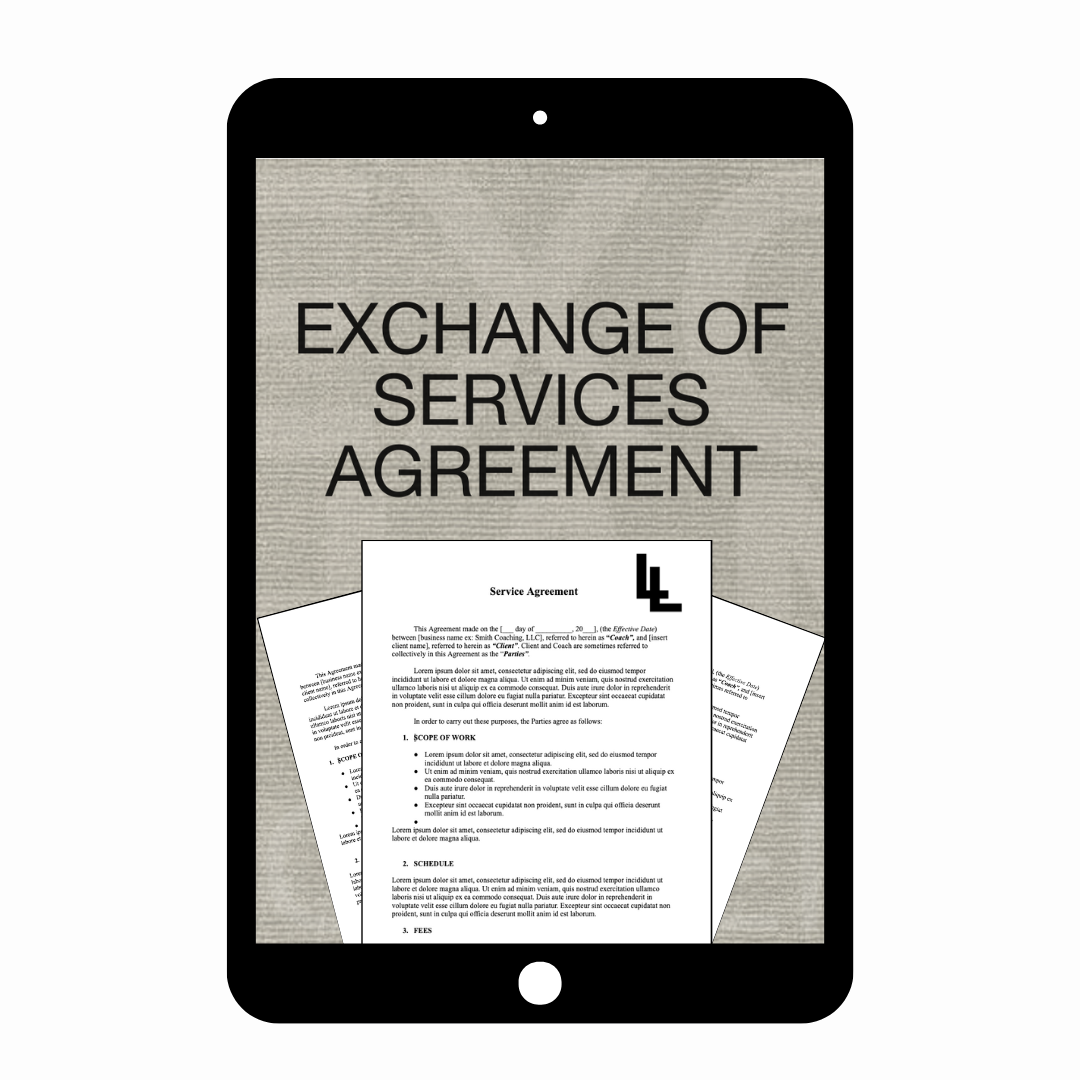 Exchange of Services Agreement