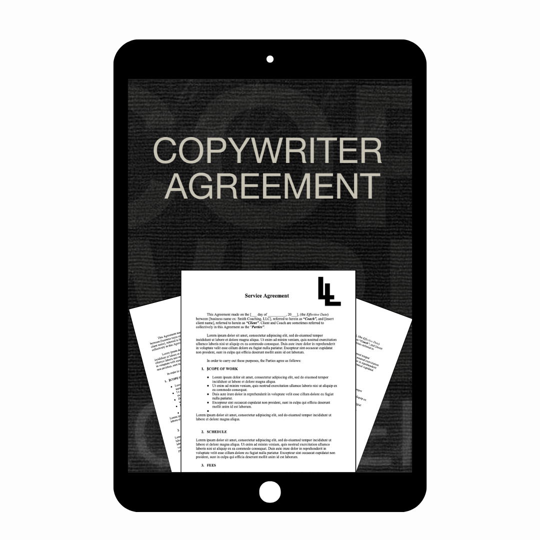 Copywriter Agreement