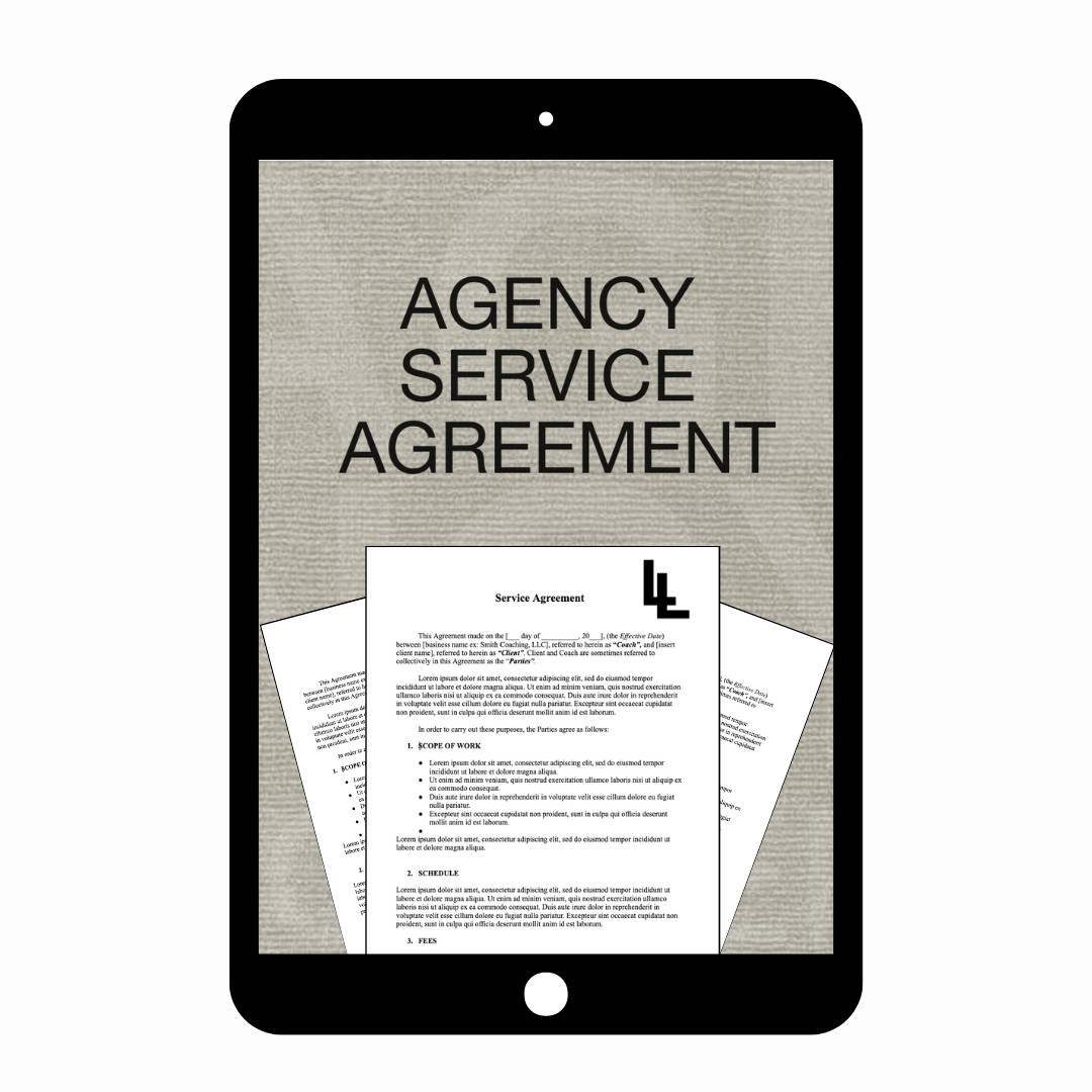 Agency Services Agreement
